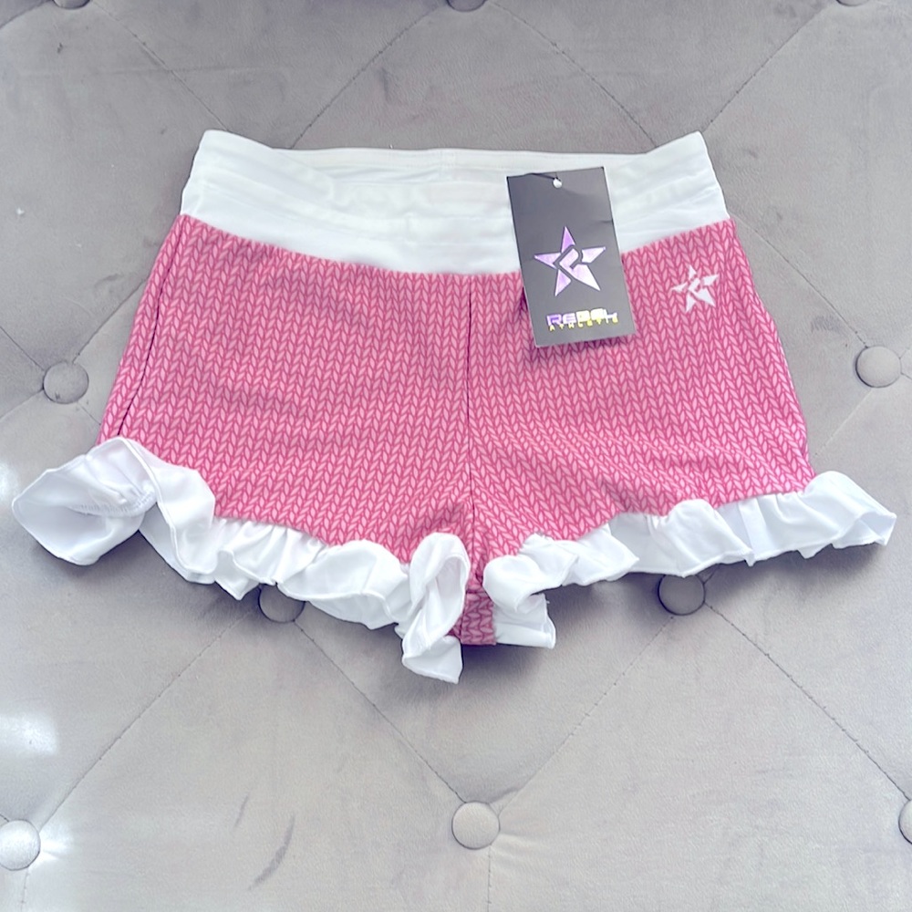 Rebel athletic shorts youth Medium.